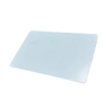 Cartes de visite m&eacute;talliques NFC vierges avec fente pour puce de contact 4442