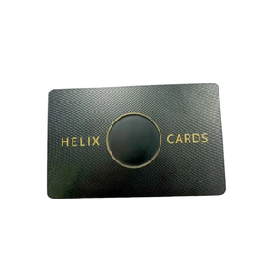 Carte de visite NFC &agrave; texture cr&eacute;ative en m&eacute;tal haut de gamme