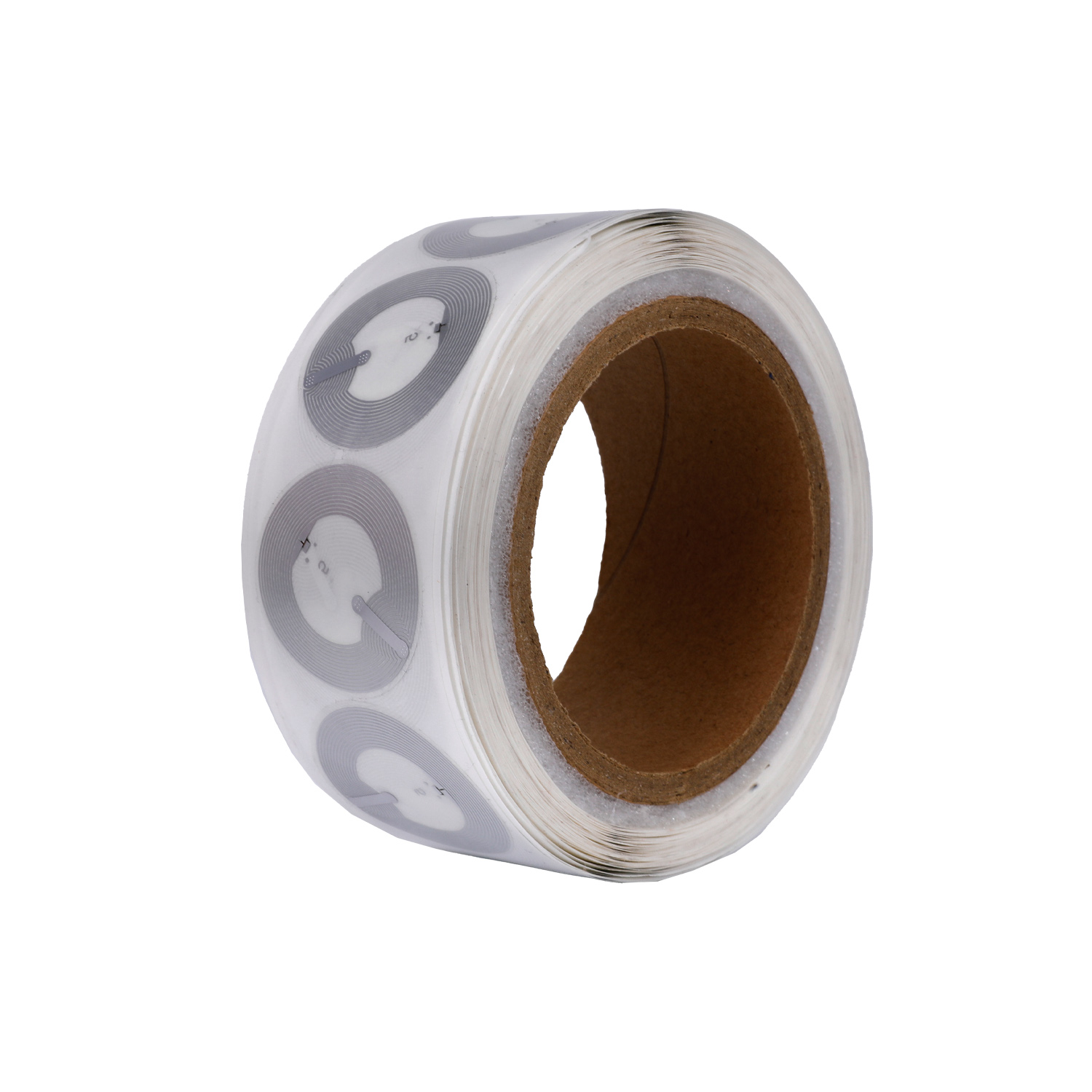 13.56 ميجا هرتز جولة قابلة للبرمجة NTAG213 DIA 25MM ROLL ترصيع الرطب NFC SMART TAG
