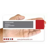 CMYK Full Color Glanzend 0,76 mm Happy Birthday Gift Business Transparant Clear Card