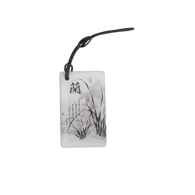 RFID apoxy tag card keychain keychain