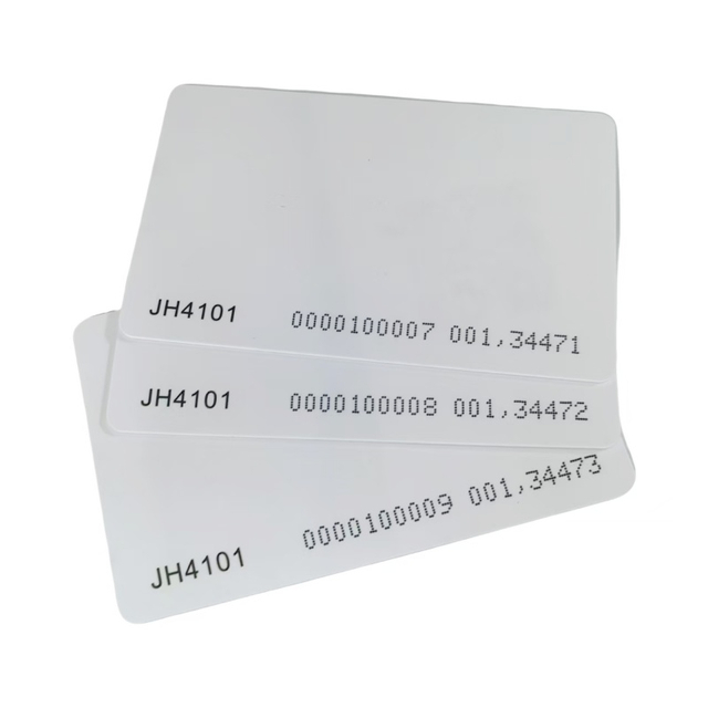 Carte d'identit&eacute; s&eacute;quentielle Anti-clonage 125KHz JH4101/JH4102