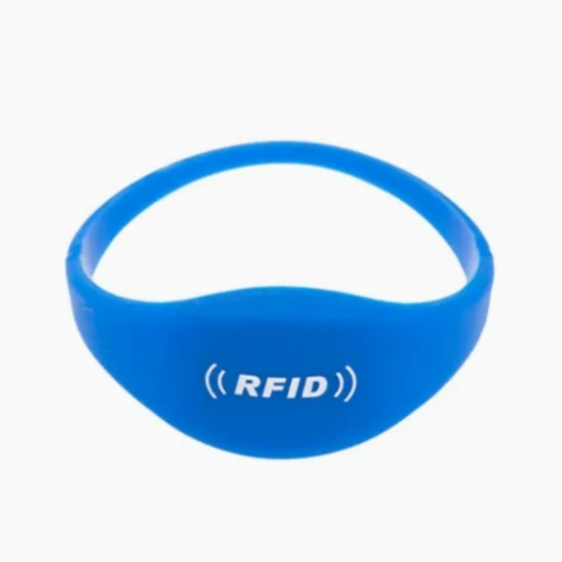 13.56MHZ RFID Silikon Bileklik ISO14443A &Ouml;zel Logo NFC Bilezik 