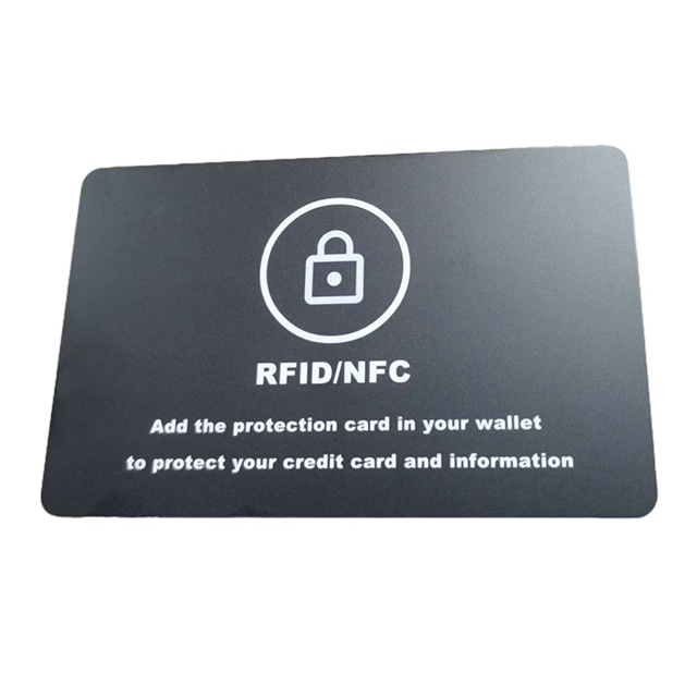 Anti-ID Hırsızlığı RFID Engelleme G&uuml;venlik G&ouml;revlisi Kartı