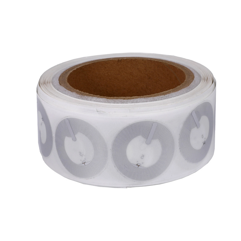 13.56 ميجا هرتز جولة قابلة للبرمجة NTAG213 DIA 25MM ROLL ترصيع الرطب NFC SMART TAG