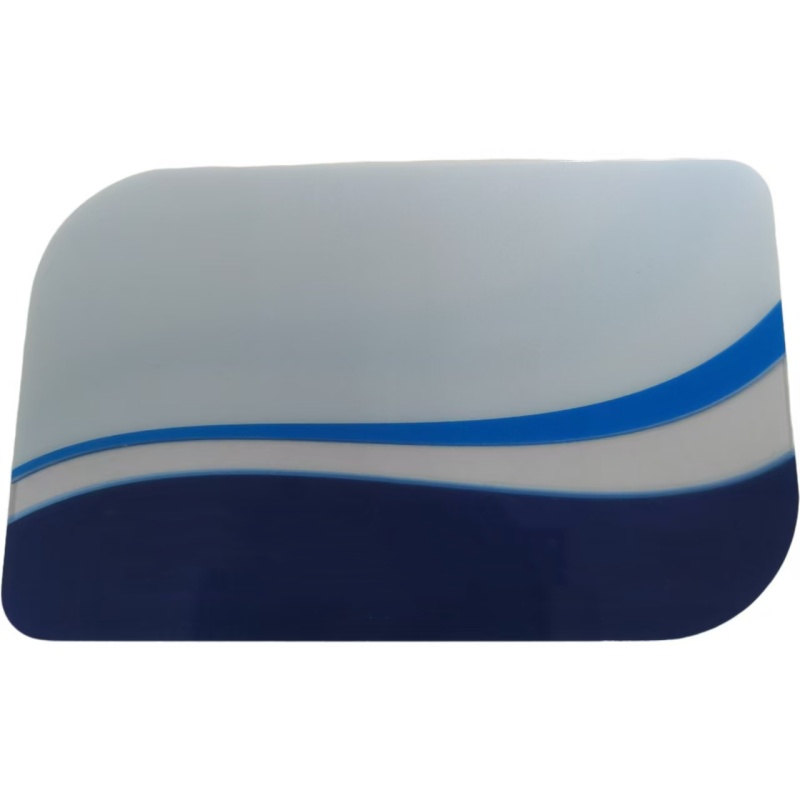 Custom geformte Drucklogo Transparent NFC Visitenkarte
