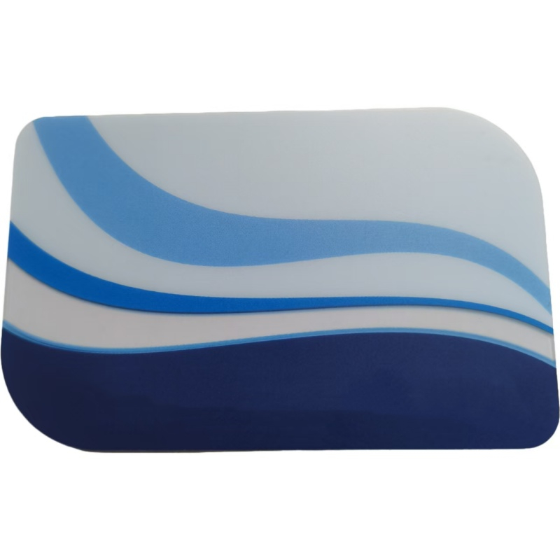 Custom geformte Drucklogo Transparent NFC Visitenkarte
