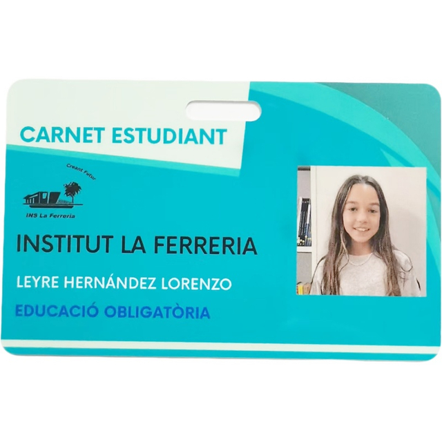 Impression photo personnalisée Imperpation de PVC École d'employés pour les cartes d'identité d'étudiants