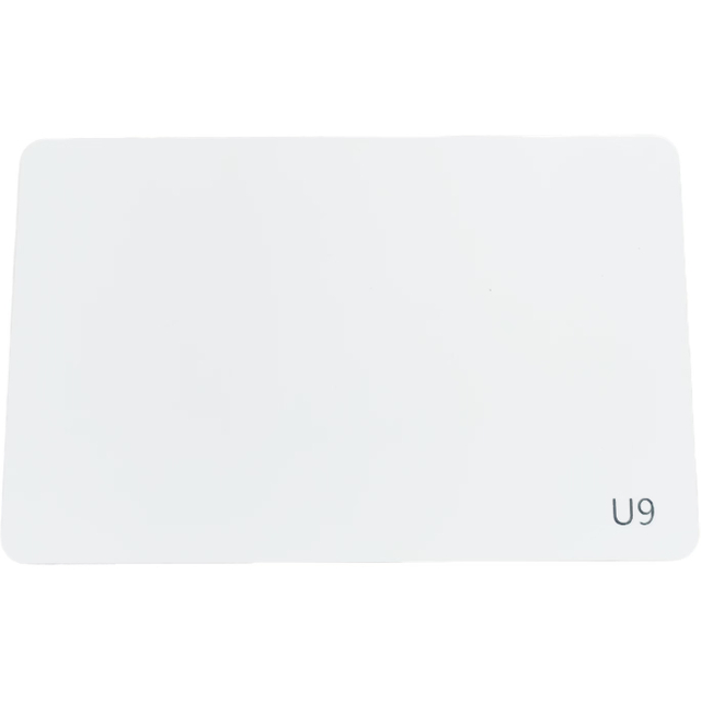 ISO18000 6C U9 Chip RFID UHF Blangkong White Card