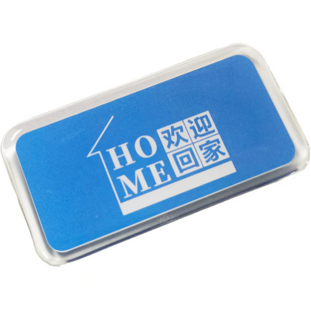 13.56MHz epoxy مفتاح المفتاح التحكم في الوصول إلى بطاقة NFC شقة RFID SWIPE SMART M1 S50 IC الايبوكسي بطاقة 45*22 مم