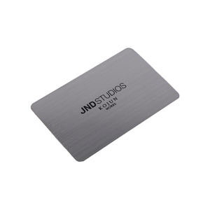 Carte de visite num&eacute;rique de m&eacute;dias sociaux de robinet en m&eacute;tal de luxe en acier inoxydable bross&eacute; personnalis&eacute; NFC