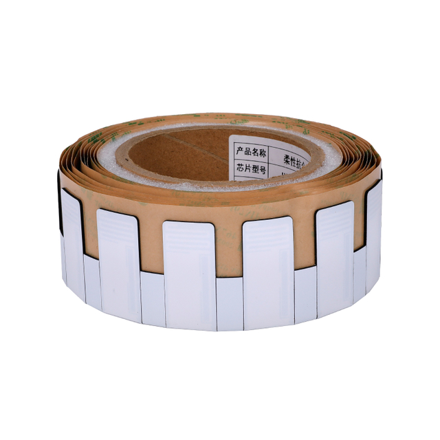 شعار مخصص للطباعة RFID مرنة الأصول إدارة علامة لينة على المعدن U8 رقاقة UHF 
