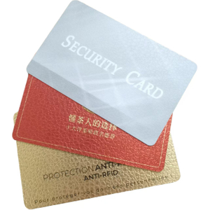 Bề mặt da Thẻ RFID PVC kiểm so&aacute;t truy cập 13,56Mhz